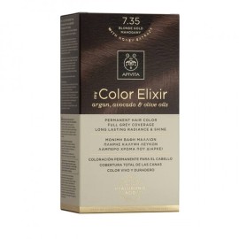 Apivita My Color Elixir 7.35 Βαφή Μαλλιών Ξανθό Μελί Μαονι