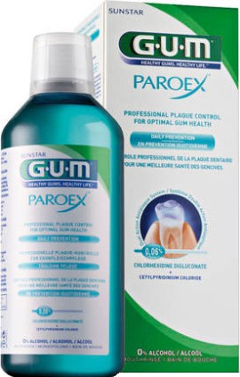 GUM Paroex Daily Prevention 0.06% Chlorhexidine 500ml 1702