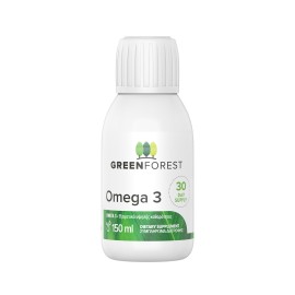 Green Forest Omega 3, Ωμέγα-3 Λιπαρά Οξέα Υψηλής Καθαρότητας 150 ml