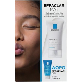 La Roche Posay PROMO 2024 με Κρέμα Effaclar Mat 40ml & ΔΩΡΟ Effeclar Gel Καθαρισμού 50ml