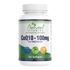 Natural Vitamins CoQ10 100mg 60Ccaps