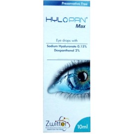 Hylopan Max Eye drops Οφθαλμικες Σταγόνες με Υαλουρονικό και Δεξπανθενόλη 10ml