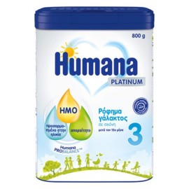 Humana Platinum 3 Γάλα σε Σκόνη για 12m+ 800gr