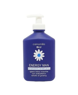 Camomilla Blu Energy Man pH 5.5 Λοσιόν Καθαρισμού Ευαίσθητης Περιοχής για Άνδρες με Χαμομήλι 300ml