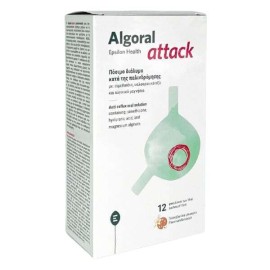 Algoral Attack Πόσιμο Διάλυμα για Καούρες και Δυσπεψία 12 φακελίσκοι