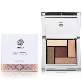 Garden Satin & Creamy Nude Eyeshadow 3, Παλέτα με 5 Σκιές Ματιών 6gr 1τμχ