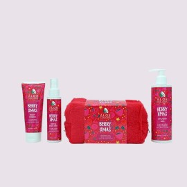 Aloe+ Colors XMAS PROMO 2024 Berry Bag με Αφρόλουτρο 250ml, Κρέμα Σώματος 100ml, Hair & Body Mist 100ml