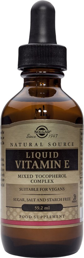 Solgar Natural Liquid Vitamin E Mixed Tocopherol Complex Βιταμίνη Ε σε Σταγόνες 2000iu 59.2ml