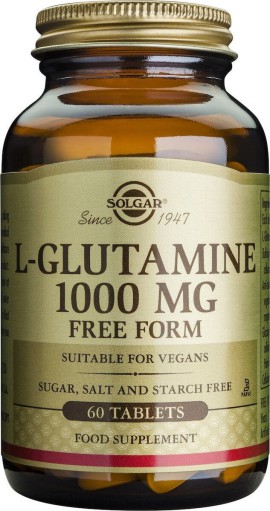 Solgar L-Glutamine Συμπλήρωμα Γλουταμίνης 1000mg 60tabs