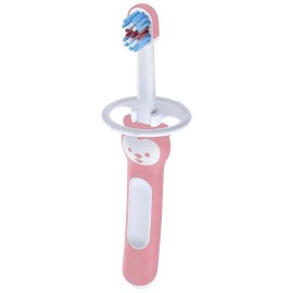 Mam Babys Brush Βρεφική Οδοντόβουρτσα Απαλό Ροζ για 6m+ 606G