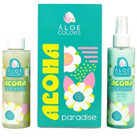 Aloe Colors Aloha Paradise Set 2024 με Invisible Oil Mist Ενυδατικό Σπρέι Σώματος 150ml & Anti-Aging Invisible Dry Oil Ενυδατικό Έλαιο για Σώμα & Μαλλιά 150ml