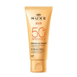 Nuxe Sun Melting Cream High Protection SPF50 Αντηλιακή Κρέμα Προσώπου Υψηλής Προστασίας 50ml