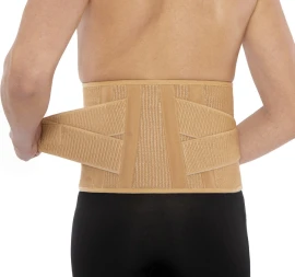 Anatomic Help Ζώνη Οσφύος με Μπανέλες Ύψους 20cm σε Μπεζ χρώμα One Size 1τμχ 5154
