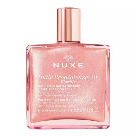 Nuxe Huile Prodigieuse Floral Or Ιριδίζον Ροζ - Χρυσό Ξηρό Λάδι για Πρόσωπο-Σώμα-Μαλλιά 50ml