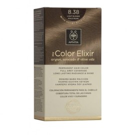 Apivita My Color Elixir 8.38 Βαφή Μαλλιών Ξανθό Ανοιχτό Μελί Περλέ