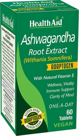 Health Aid Ashwagandha Root Extract 60tabs