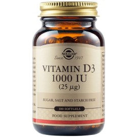 Solgar Vitamin D3 1000iu 100caps