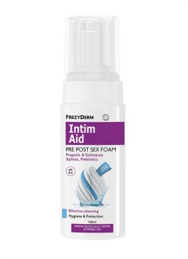 Frezyderm Intim Aid Pre Post Sex Foam Ph4.5 Αφρός Καθαρισμού Ευαίσθητης Περιοχής 100ml