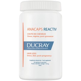 Ducray Anacaps Reactiv Hair Loss Συμπλήρωμα για την Τριχόπτωση 30caps