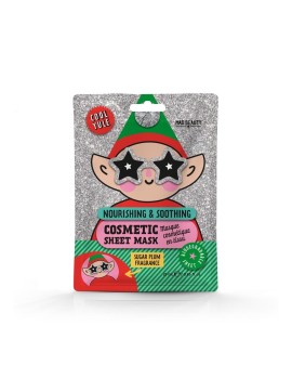 Mad Beauty Cool Yule Elf Sheet Mask, Μάσκα Προσώπου 1τμχ