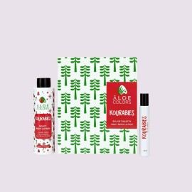 Aloe+ Colors XMAS PROMO 2024 Kourabies Gift Set με Eau De Toilette 10ml & Milky Body Lotion Kourabies 150ml