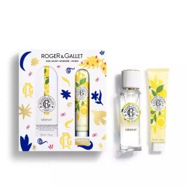 Roger & Gallet XMAS PROMO 2024 CEDRAT Eau Parfumée Water 30ml + ΔΩΡΟ Hand Cream 30 ml