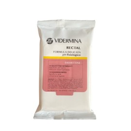 Vidermina Rectal Cleansing Wipes για τη Φροντίδα της Περιπρωκτικής Περιοχής 15τμχ