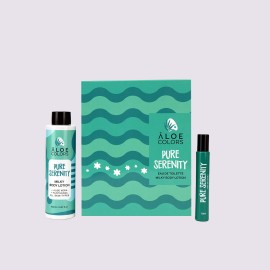 Aloe+ Colors PROMO 2024 Pure Serenity Gift Set με Άρωμα 10ml & Milky Body Lotion 150ml