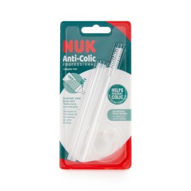 Nuk Anti-Colic Βούρτσα Καθαρισμού για Μπιμπερό Λευκή 10.256.626