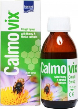 Calmovix Σιρόπι Για Τον Βήχα Με Μέλι & Φυτικά Εκχυλίσματα 125ml