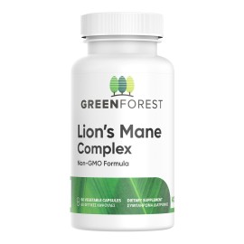 Green Forest Lions Mane Complex Ενισχυμένη Φόρμουλα με Σύμπλεγμα Εκχυλισμάτων Μανιταριών 60caps