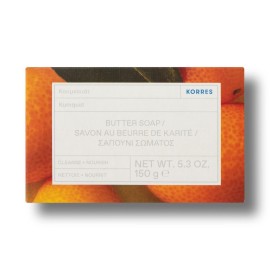 Korres Kumquat Butter Soap, Σαπούνι Σώματος Κουμκουάτ 150gr