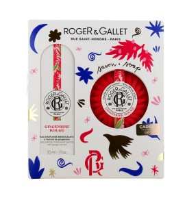 Roger & Gallet XMAS PROMO 2024 με Gingembre Rouge Eau Parfumee Bienfaisante Γυναικείο Άρωμα 30ml & ΔΩΡΟ Wellbeing Soap Φυτικό Σαπούνι Σώματος 100gr