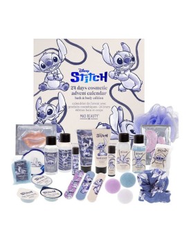 Mad Beauty Stitch & Lilo Denim 24 Days Cosmetic Advent Calendar Εορταστικό Ημερολόγιο με 24 προϊόντα Περιποίησης