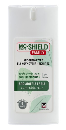 Menarini Mo-Shield Family Εντομοαπωθητικό Spray για Κουνούπια Σκνίπες Κατάλληλο για Παιδιά 75ml