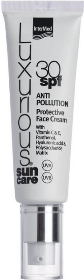 Intermed Anti-Pollution Protective Αντηλιακή Κρέμα Προσώπου SPF30 50ml