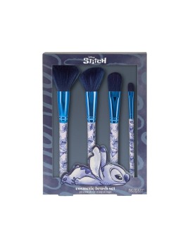 Mad Beauty Stitch Cosmetic Brush Set Σετ με Πινέλα Μακιγιάζ από Συνθετική Τρίχα 4τμχ