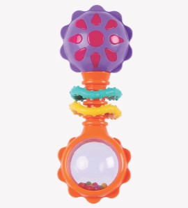 Playgro Twisting Barbell Κουδουνίστρα για 3m+ 1τμχ