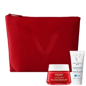 VICHY XMAS PROMO 2024 με Liftactiv Collagen Κρέμα ημέρας με πεπτίδια κολλαγόνου για επανόρθωση ρυτίδων 50ml & ΔΩΡΟ Purete Thermal, Γαλάκτωμα 3σε1 100ml & Νεσεσέρ