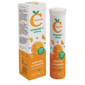 Rener Vitamin C Βιταμίνη C 1000mg 20tabs αναβράζοντα