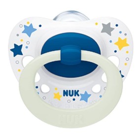 Nuk Signature Night Σιλικόνης 18-36m Λευκό 1τμχ 10.739.704