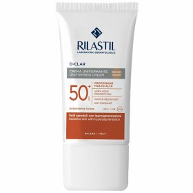 Rilastil D-Clar Uniforming Αντηλιακή Κρέμα Προσώπου SPF50+ με Χρώμα Medium 40ml