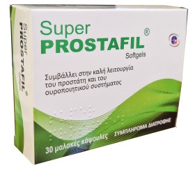 Medichrom Super Prostafil για την Φυσιολογική Λειτουργία του Προστάτη και του Ουροποιητικού 30caps