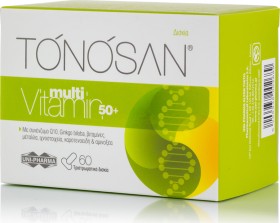 Uni-Pharma Tonosan Multivitamin 50+ Πολυβιταμίνη για Ηλικίες 50+ 60caps