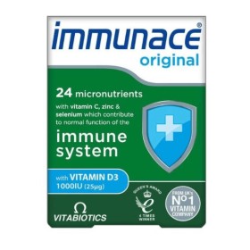 Vitabiotics Immunace original Πολυβιταμινούχος Φόρμουλα για Ενίσχυση του Ανοσοποιητικού 30tabs