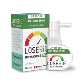 Amhes Losebig Spray Συμπλήρωμα για Αδυνάτισμα Γεύση Μέντα 30ml