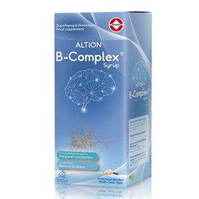 Altion B-Complex Syrup, Φόρμουλα Συμπλέγματος Βιταμινών B για Ενέργεια, Ενίσχυση του Ανοσοποιητικού & το Νευρικό Σύστημα 150ml