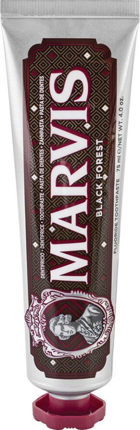 Marvis Black Forest Mint Toothpaste, Οδοντόκρεμα με Γεύση Μαύρη Σοκκολάτα & Κεράσι 75ml