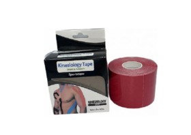 Lamed Kinesiology Tape Ταινία Κινησιοθεραπείας 5cm x 5m Κόκκινο 1τμχ