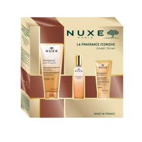 Nuxe XMAS PROMO 2024 Iconic Scent Set με Prodigieux Scented Shower Gel 100ml, Prodigieux Le Parfum 30ml, Prodigieux Beautifying Scented Body Lotion 30ml